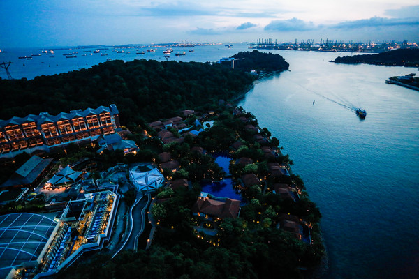 ▲新加坡旅游-花柏山、花柏山缆车、夜景