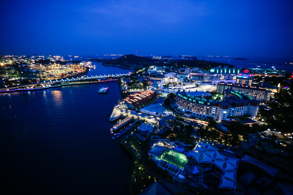 ▲新加坡旅游-花柏山、花柏山缆车、夜景